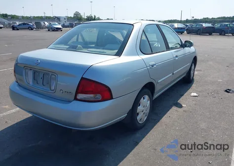 2002 Nissan Sentra Xe/Gxe from USA, damaged, VIN 3N1CB51D32L684833